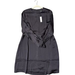 Chocolate brown silk dress- Banana Republic Large